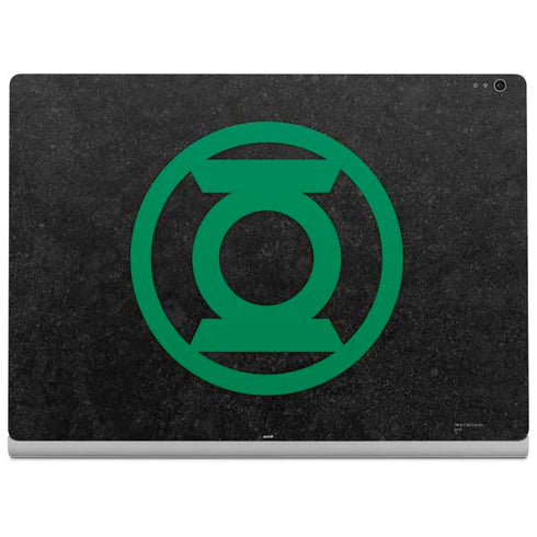 DC Comics Green Lantern Logo Black Background Surface Book 2 15in Skin